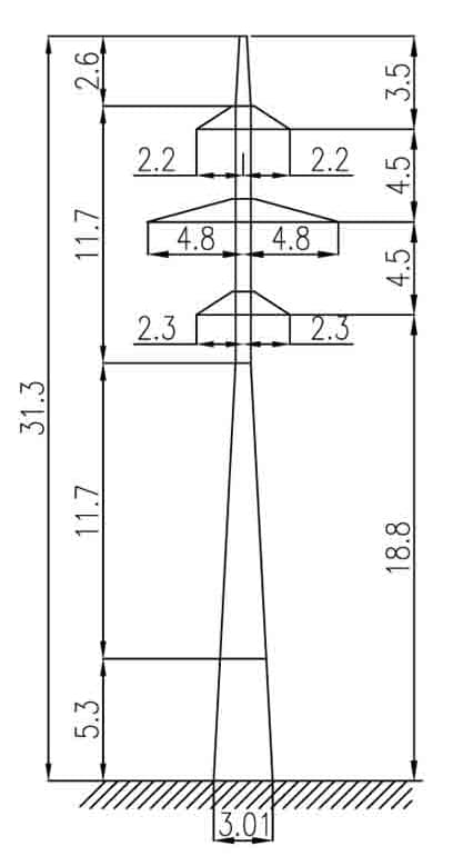 Опора 1П110-2-3.2