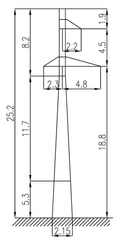Опора 1П110-3-3.2