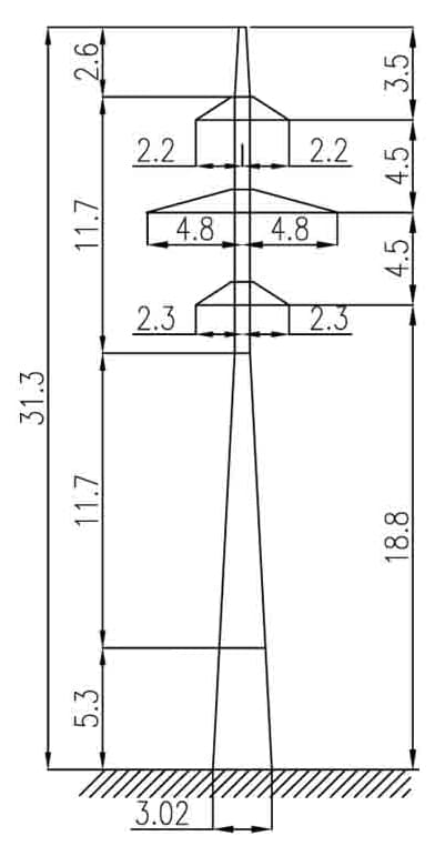 Опора 1П110-6-3.2