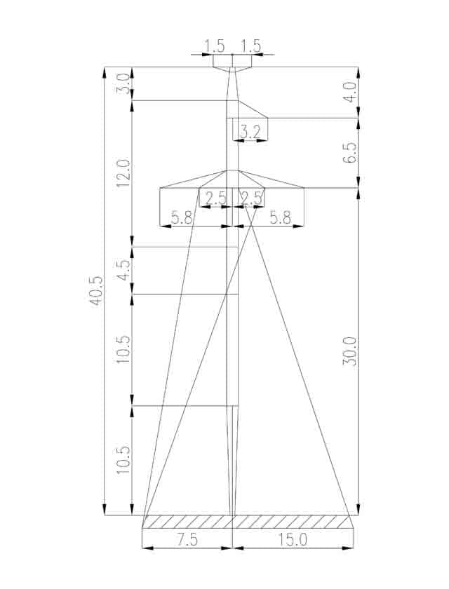 Опора 1П220-1Т+4.5