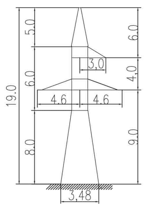 Опора 1У110-1