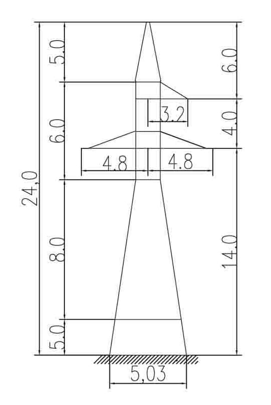 Опора 1У110-3+5