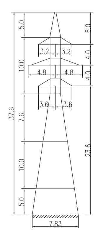 Опора 1У110-4+15