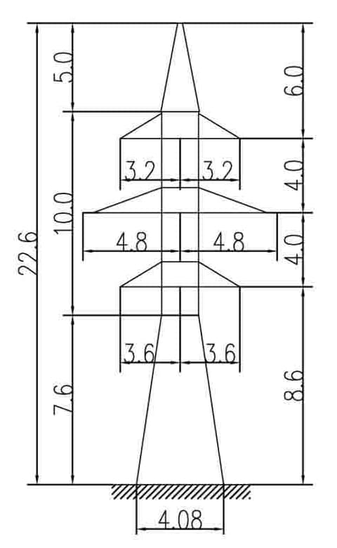 Опора 1У110-4В