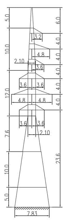 Опора 1У110-8+15