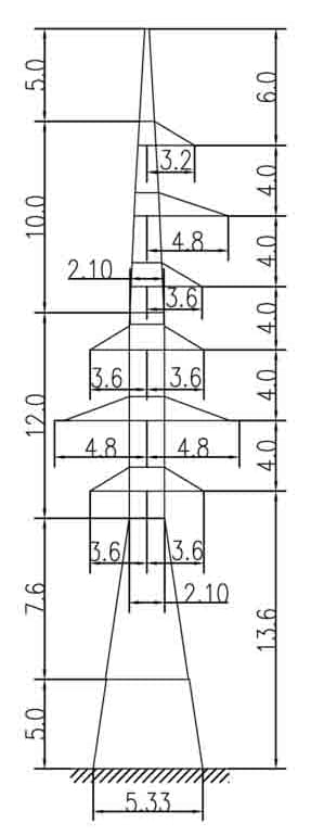 Опора 1У110-8+5