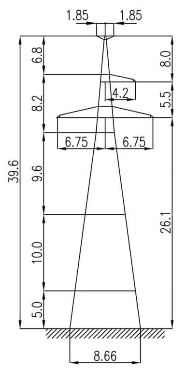 Опора 1У220-1Т+15