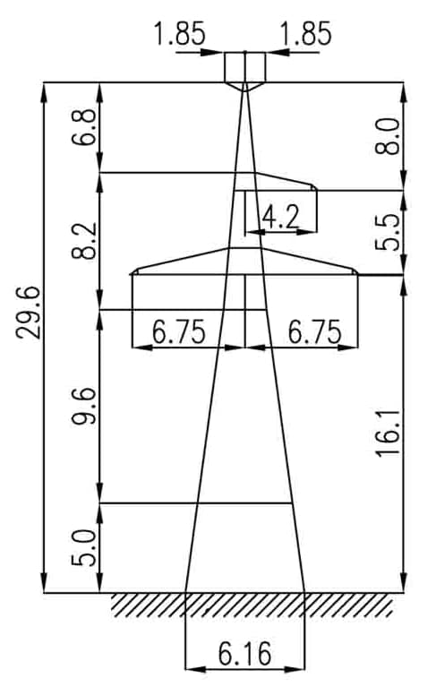 Опора 1У220-1Т+5