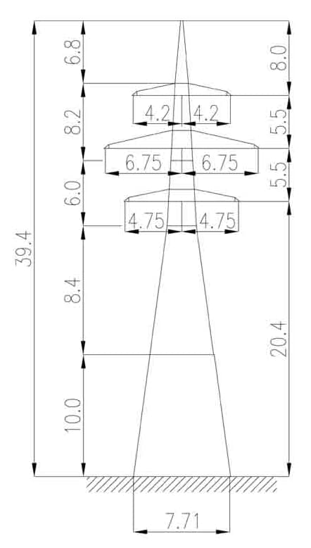 Опора 1У220-2+10