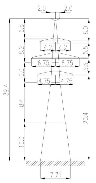 Опора 1У220-2Т+10