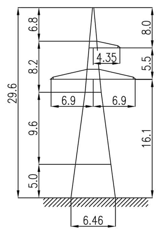 Опора 1У220-3+5