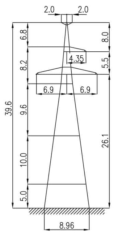 Опора 1У220-3Т+15