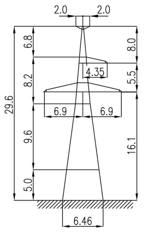 Опора 1У220-3Т+5