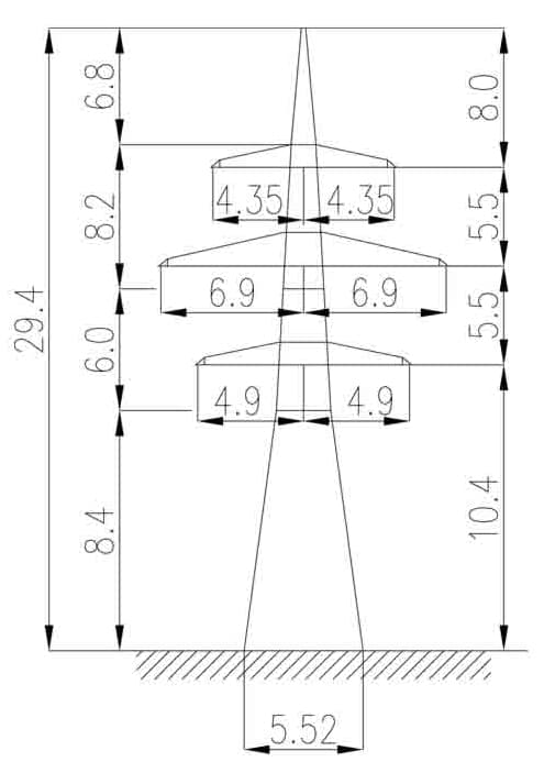 Опора 1У220-4