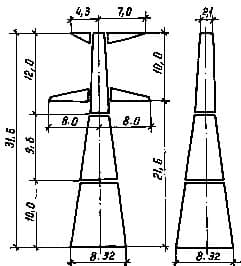 Опора 1У330-3+10