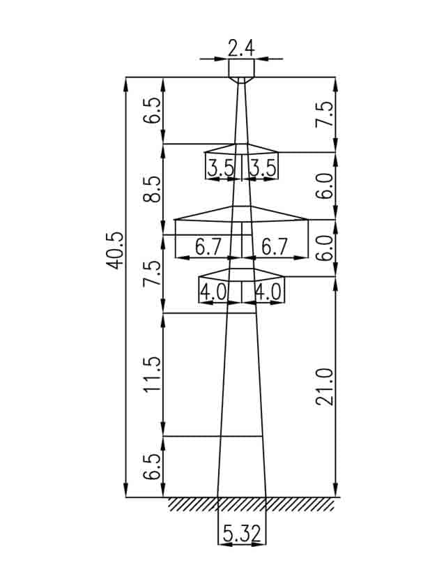 Опора 2П220-2Т-5.0
