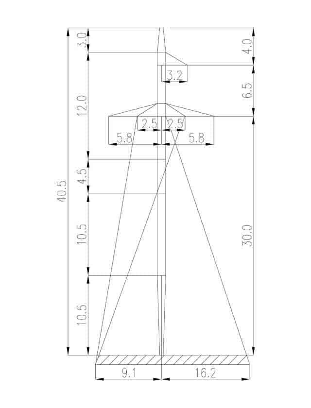 Опора 2П220-7+4.5
