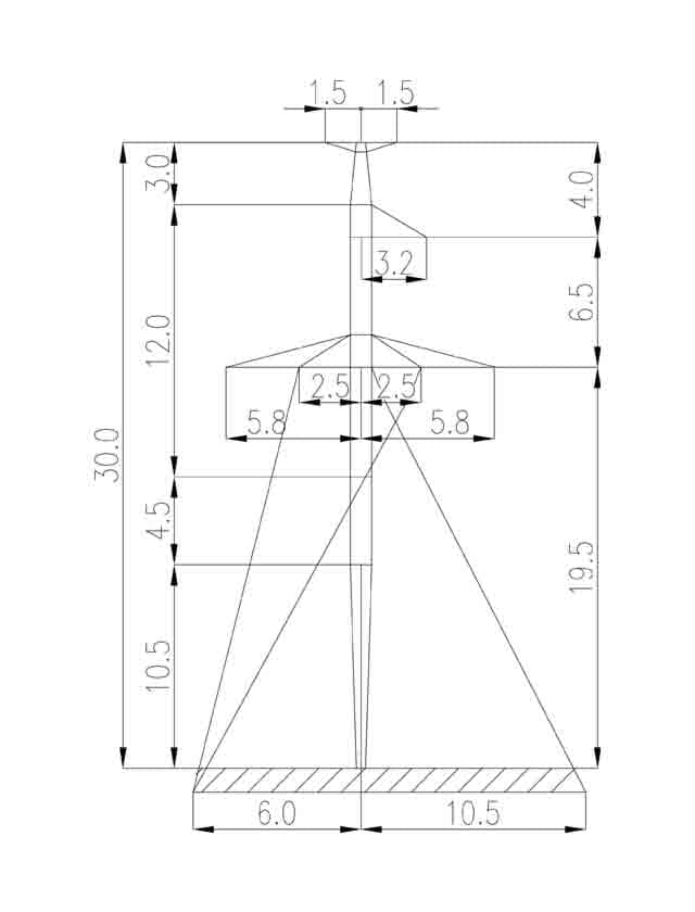 Опора 2П220-7Т-6.0
