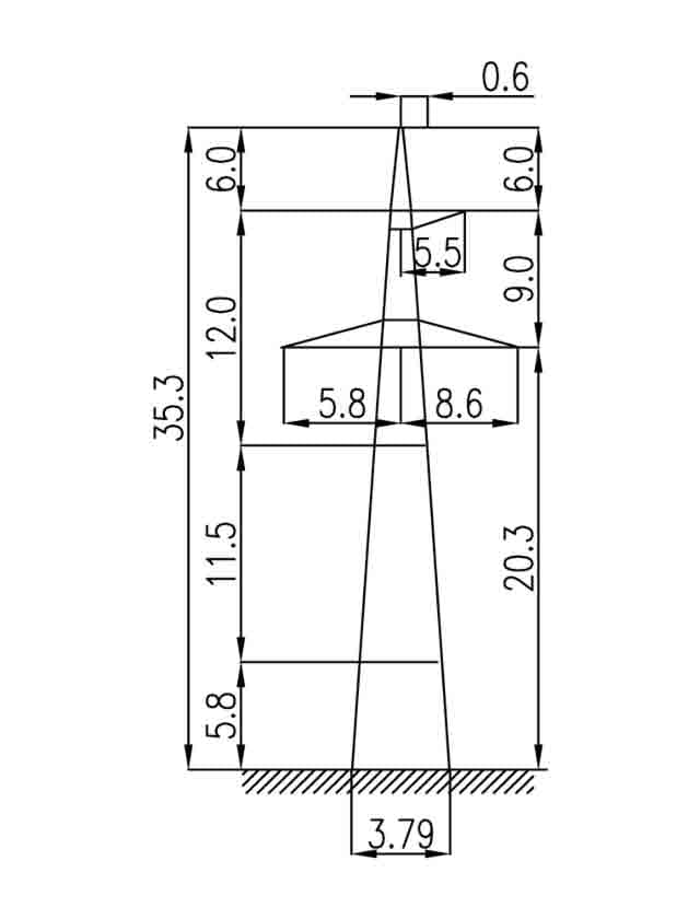 Опора 3П330-1-5.7