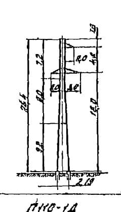 Опора П110-1Д