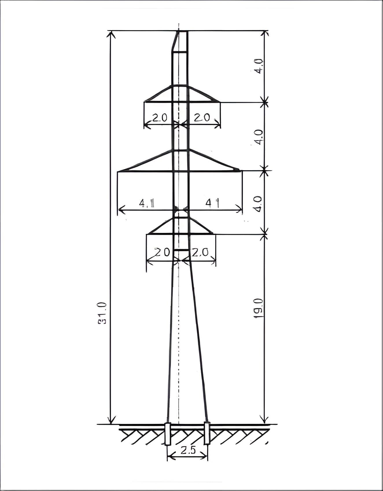 Опора П110-2В