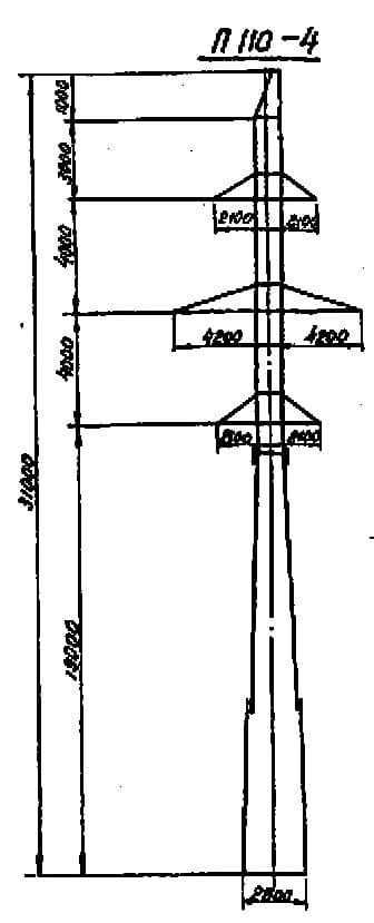 Опора П110-4