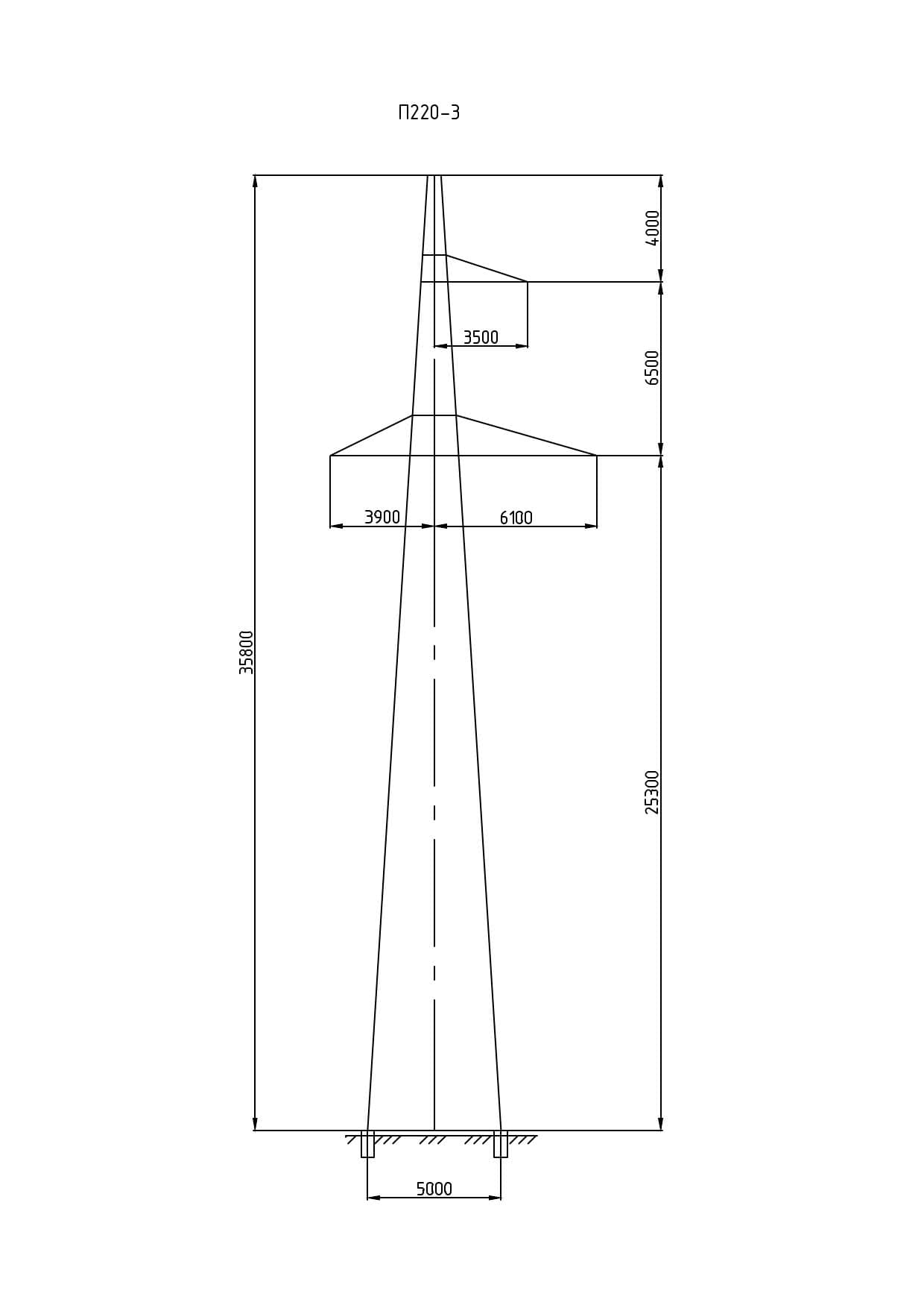 Опора П220-3