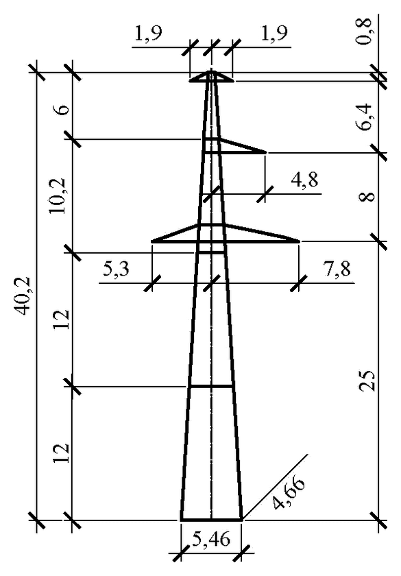 Опора П330н-1т (II-III)