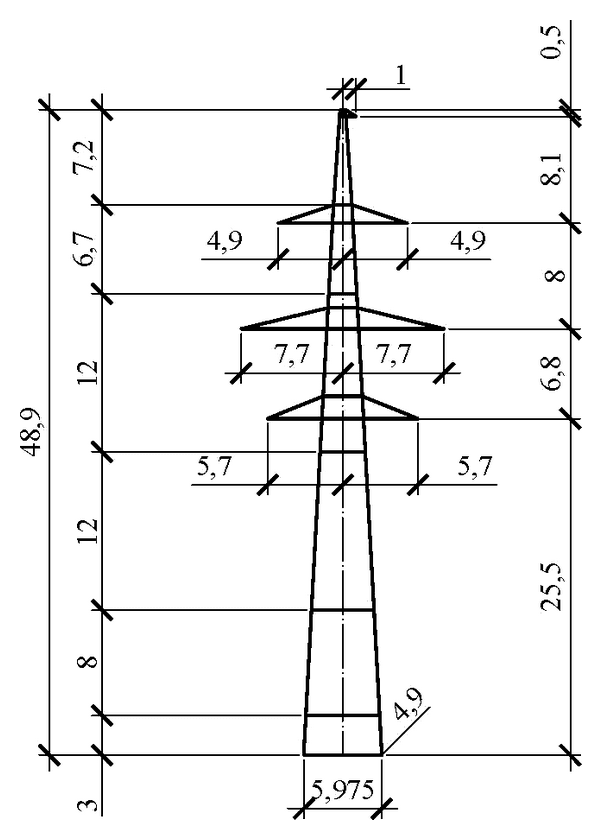 Опора П330н-2+3.0 (II-III)