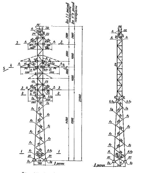 Опора П35-2Т-ТС