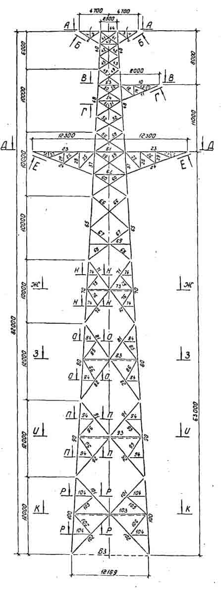 Опора ПП330-1/87