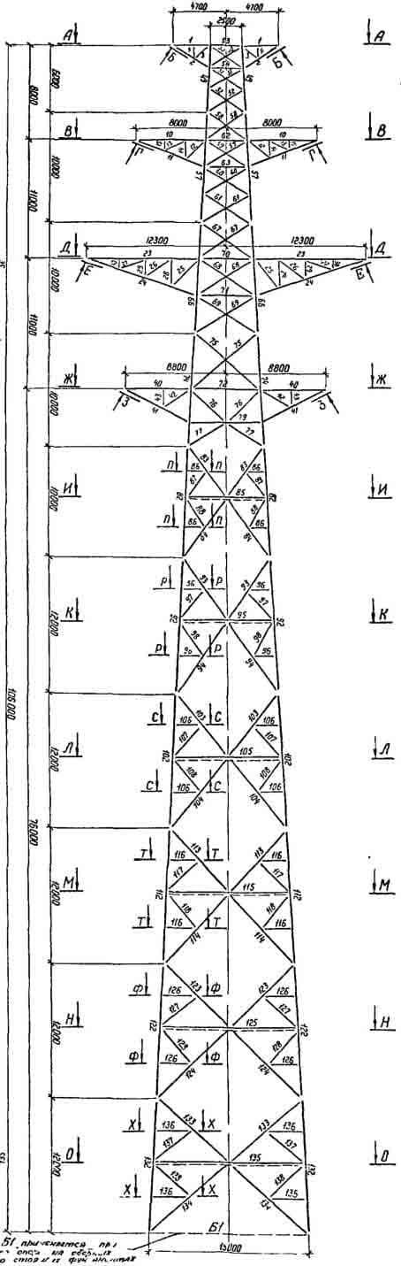 Опора ПП330-2/76