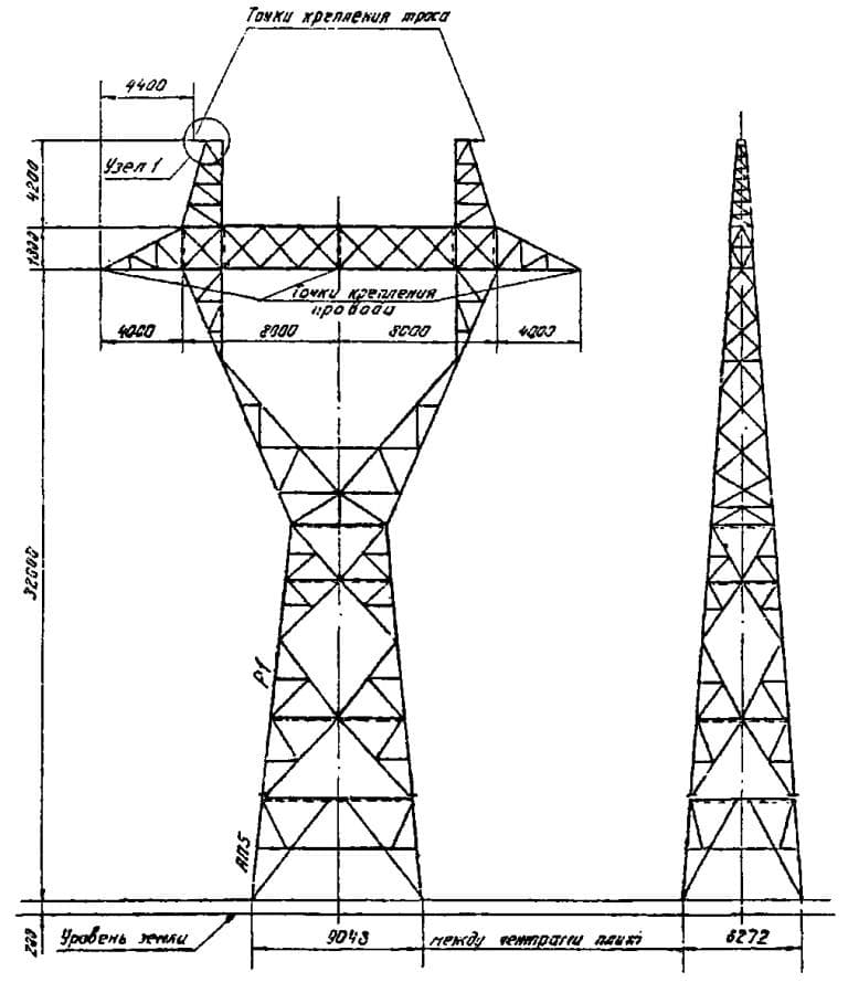 Опора Р1+5П