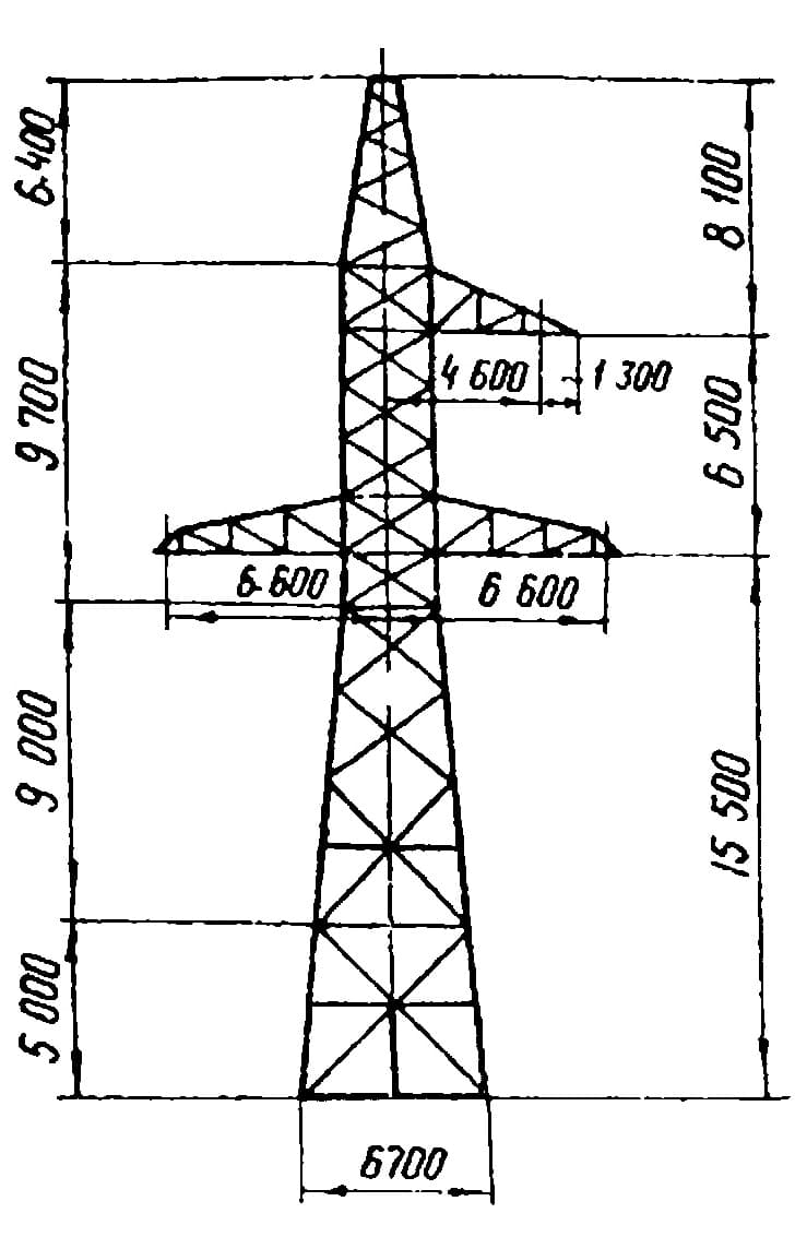 Опора У220-7+5