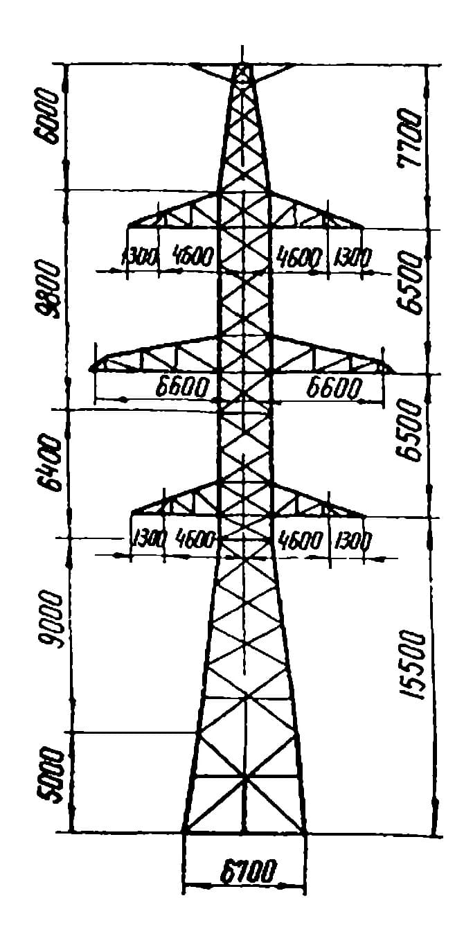Опора У220-8Т+5