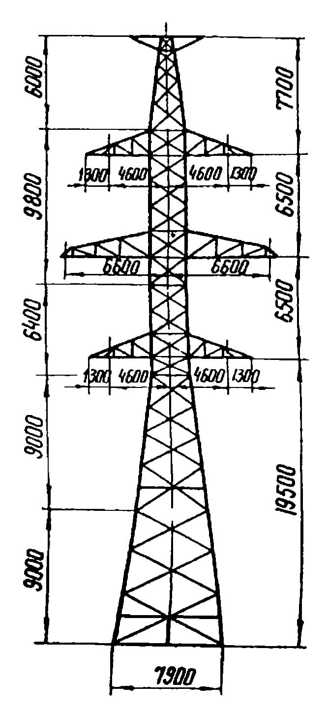 Опора У220-8Т+9