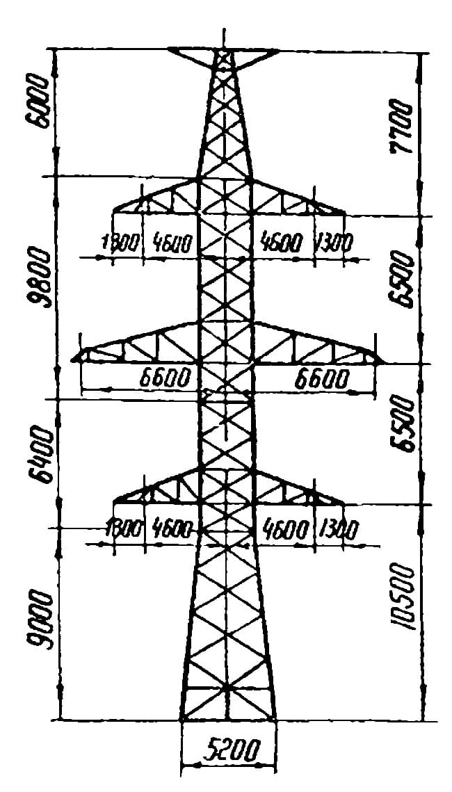 Опора У220-8Т