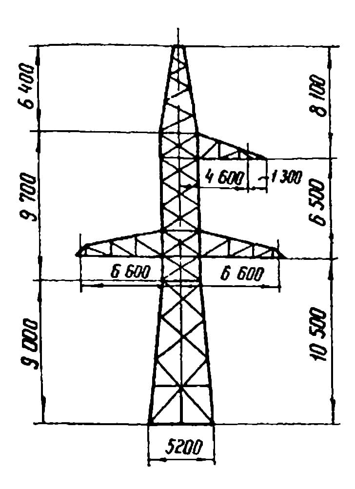 Опора У220-9