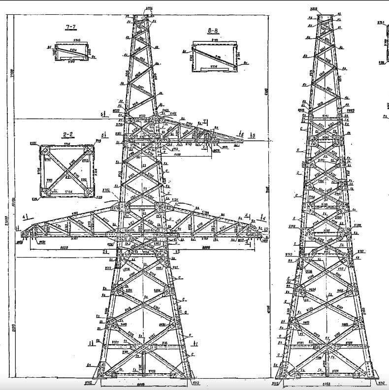 Опора У330-1В