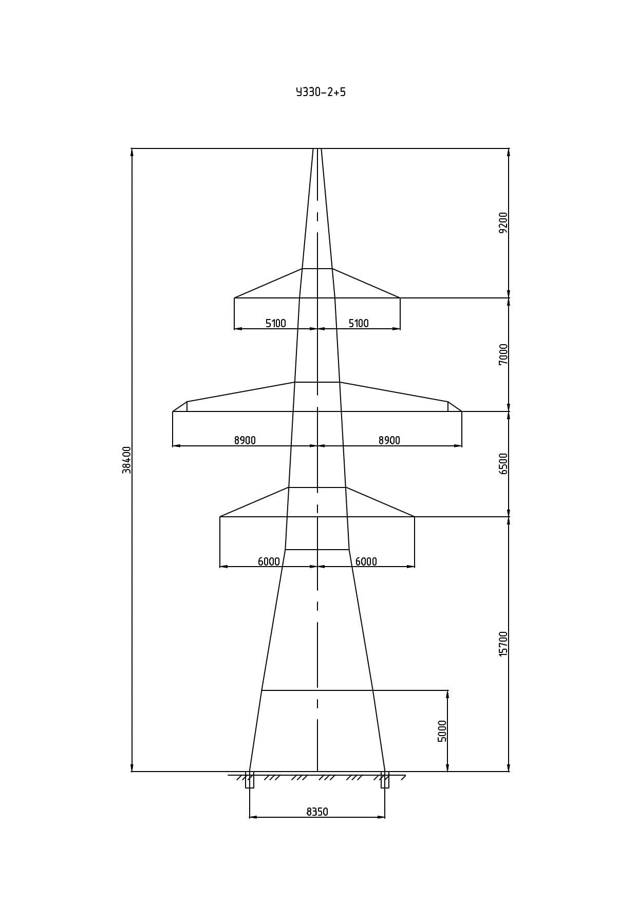 Опора У330-2+5