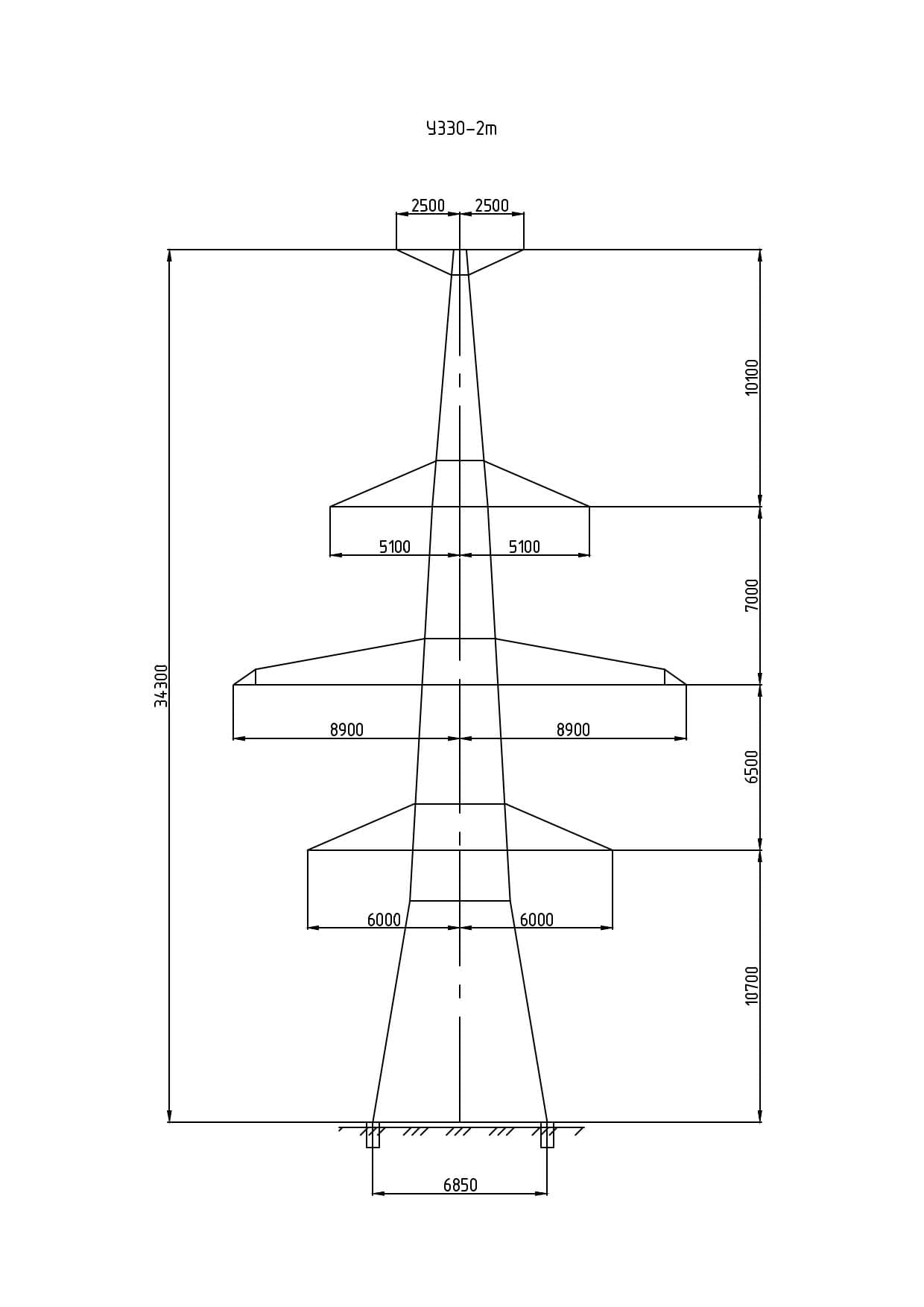 Опора У330-2Т