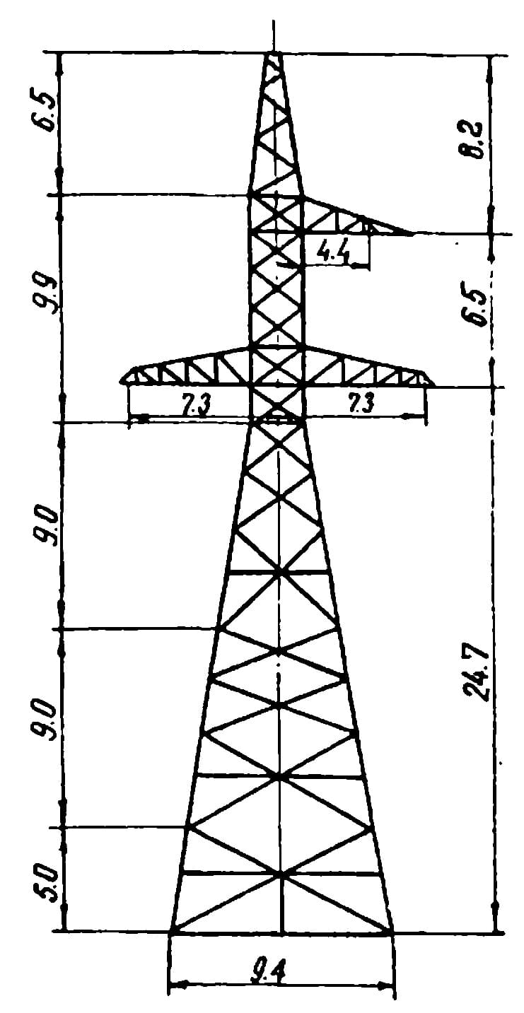 Опора У330-5+14