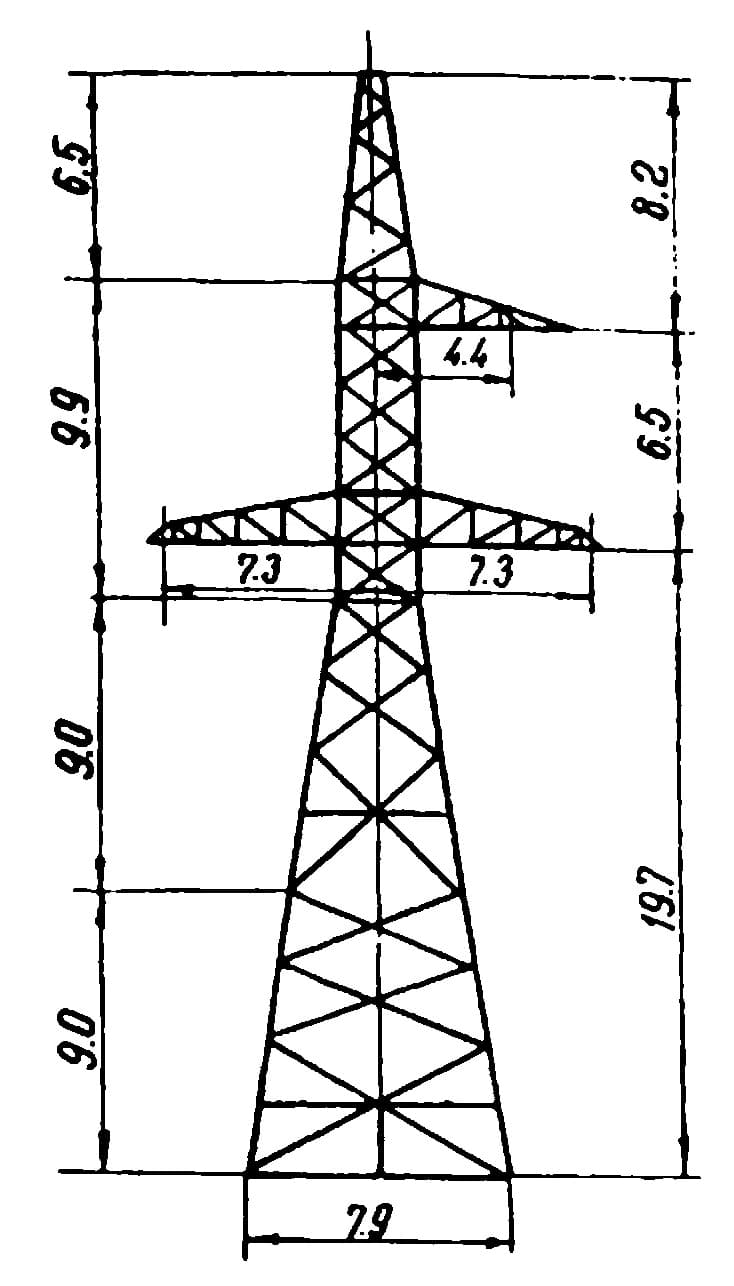 Опора У330-5+9
