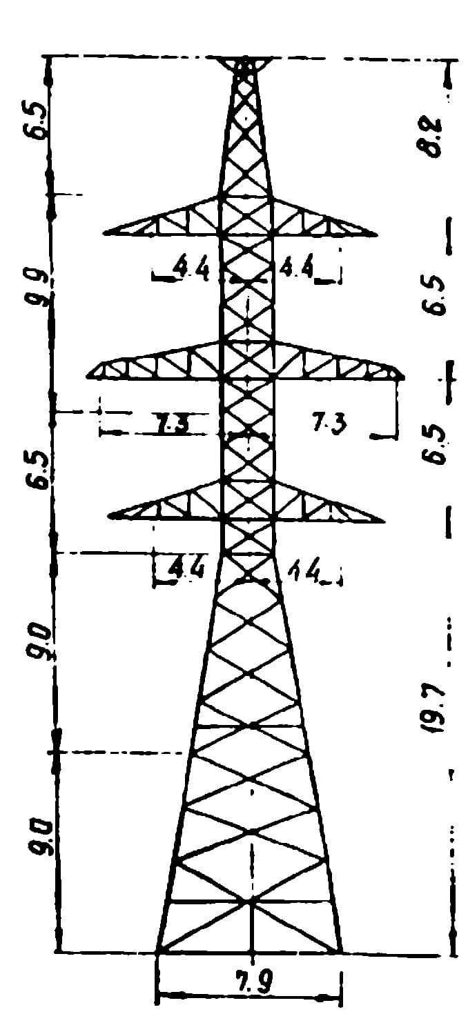 Опора У330-6Т+9