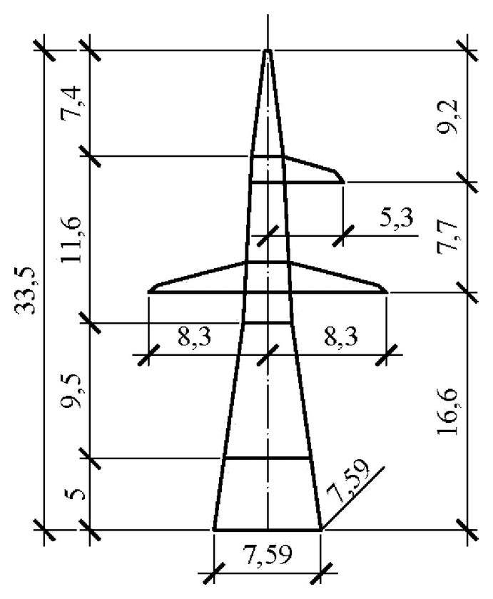 Опора У330н-1+5