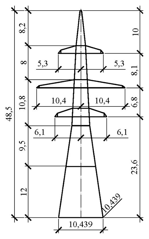 Опора У330н-2+12