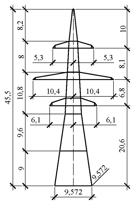 Опора У330н-2+9