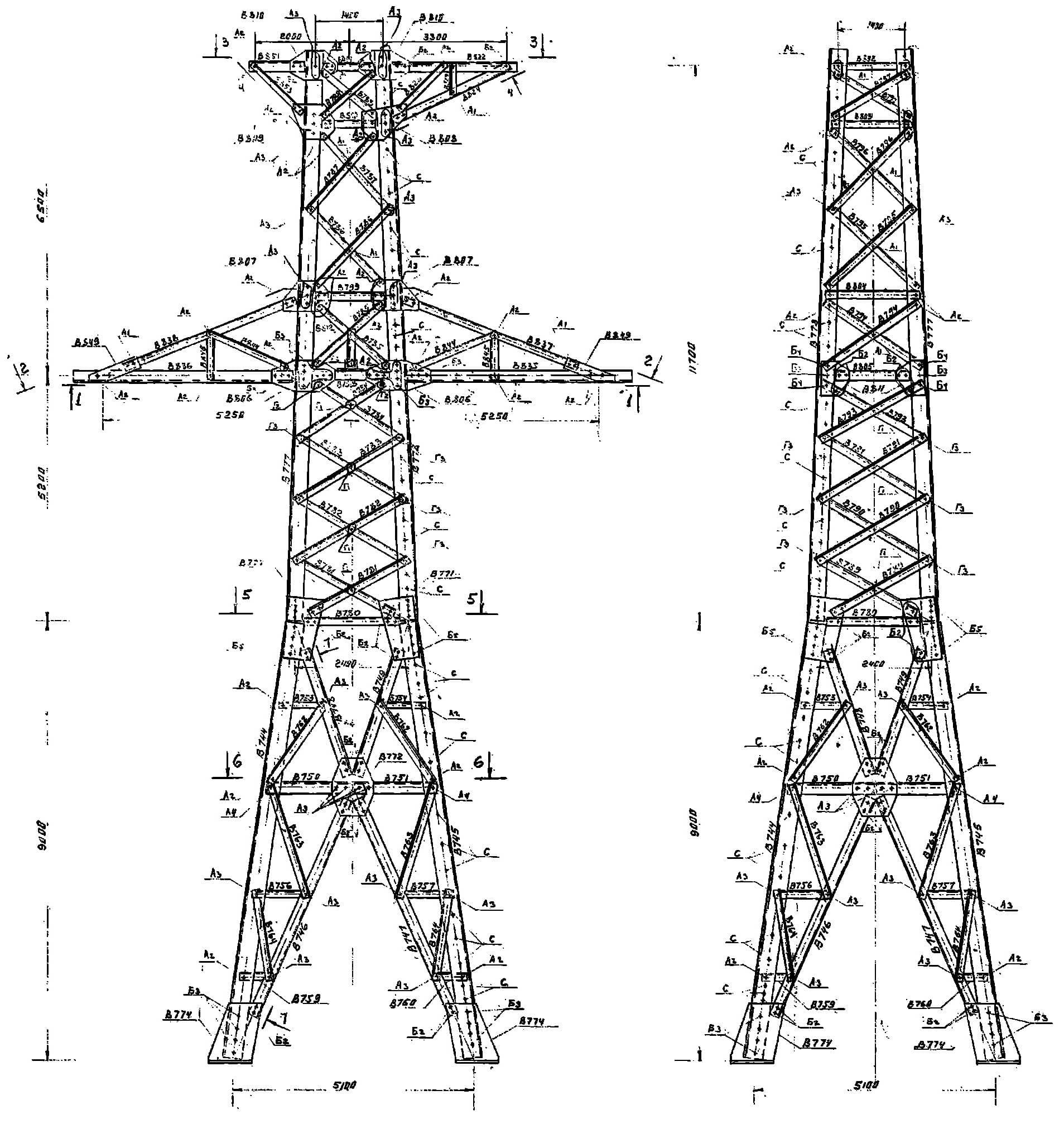Опора УВ110-3